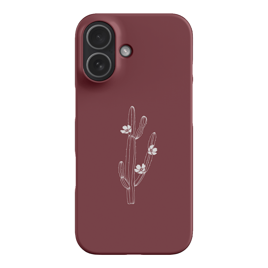 Cactus Flower Printed Phone Cases iPhone 17 / Snap by Typoflora - The Dairy