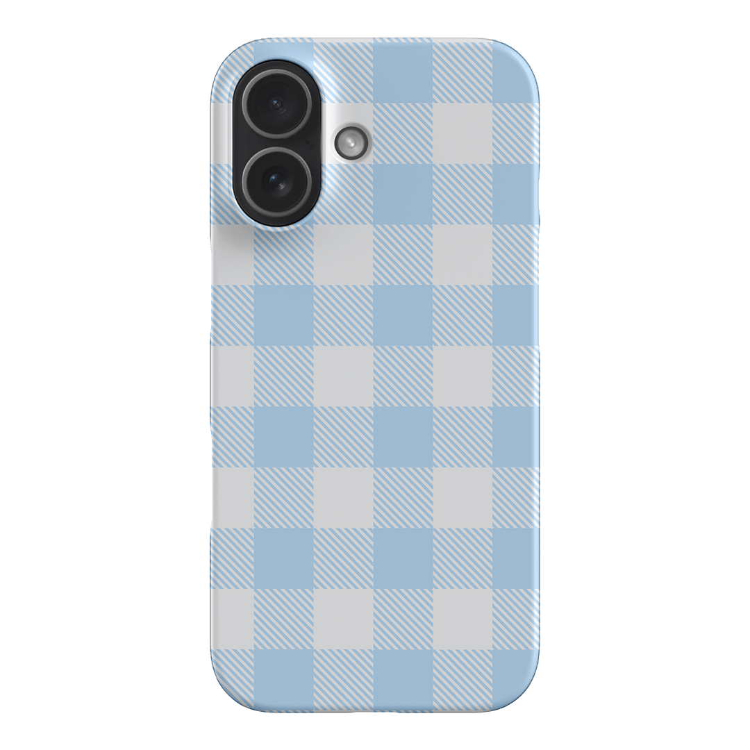 Cloud Plaid Printed Phone Cases iPhone 17 / Snap by The Dairy - The Dairy