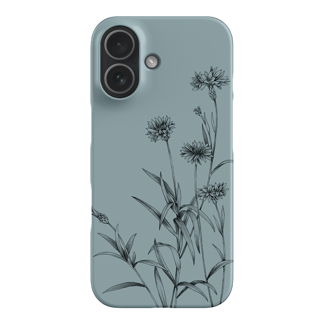 Cornflowers Study Printed Phone Cases iPhone 17 / Snap by Typoflora - The Dairy