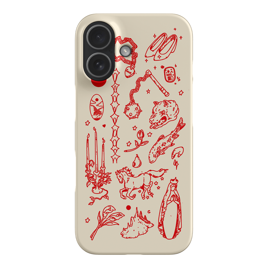 Dreamcore Cream Printed Phone Cases iPhone 17 / Snap by Easty Beasty - The Dairy