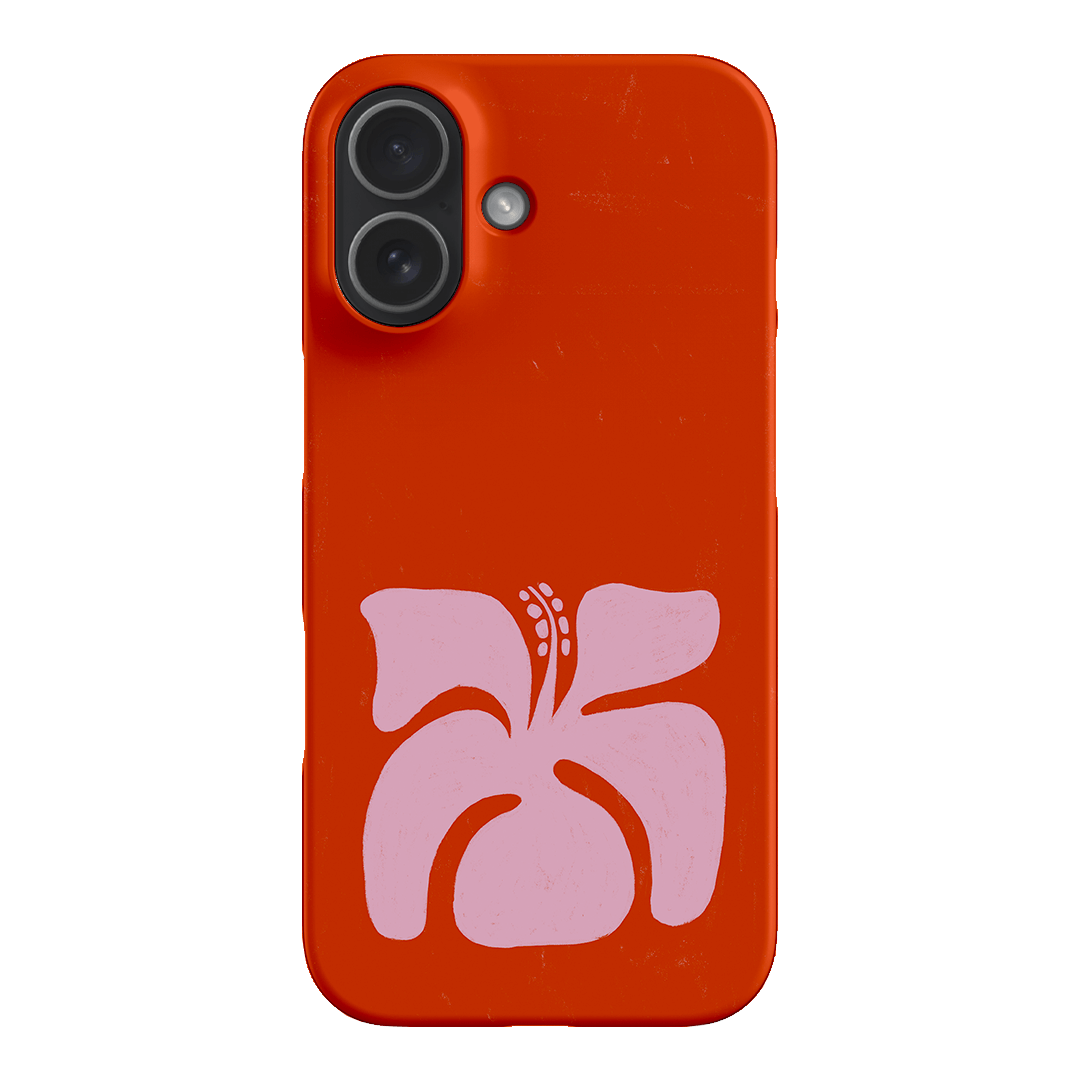 Hibiscus Crush Printed Phone Cases iPhone 17 / Snap by Marie Faurrite - The Dairy