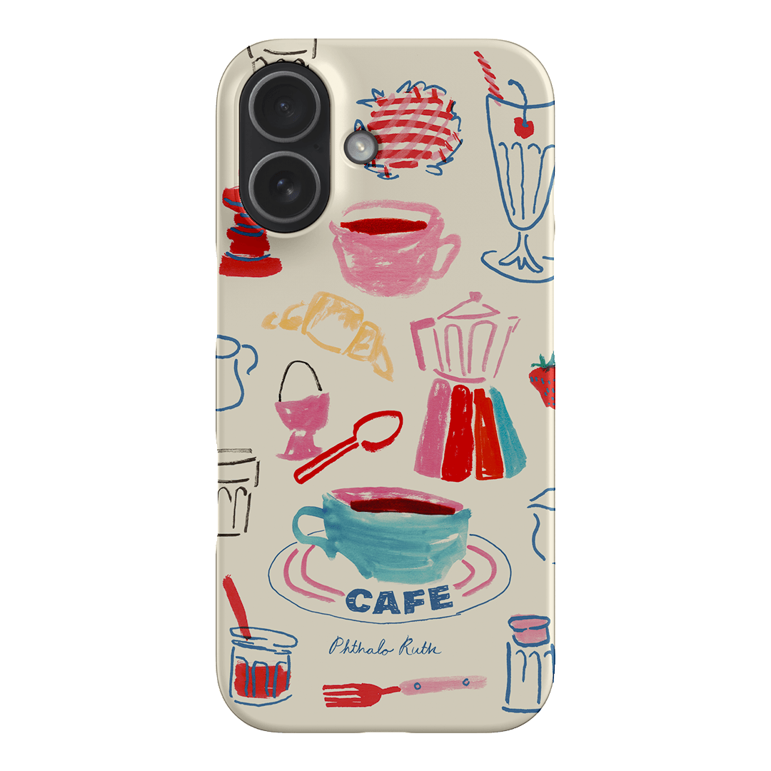 Home Cafe Printed Phone Cases iPhone 17 / Snap by Phthalo Ruth - The Dairy
