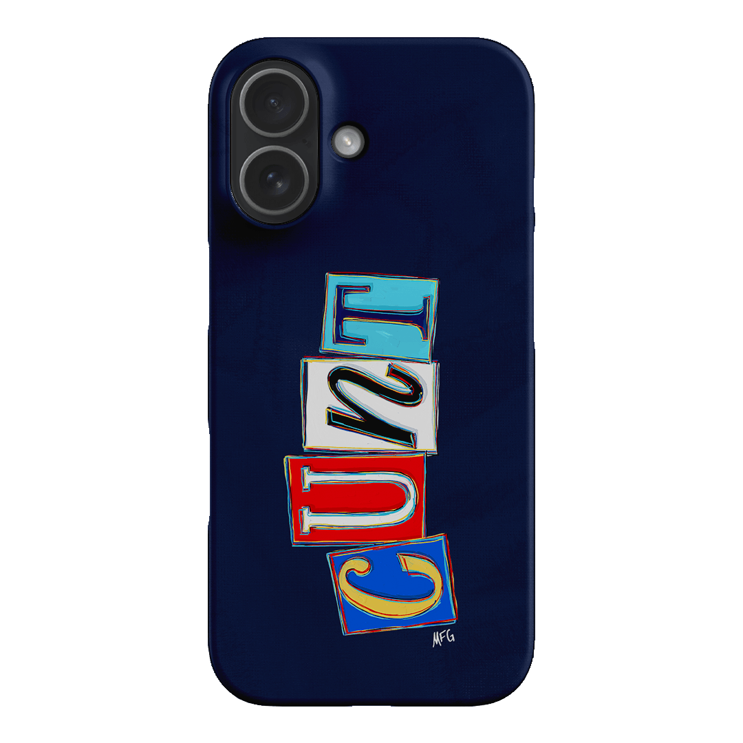 Lil Cnts Blue Printed Phone Cases iPhone 17 / Snap by Margarbs Art - The Dairy