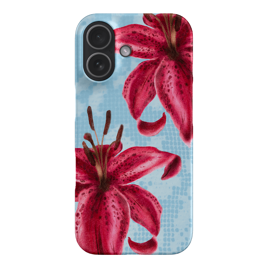 Lillies Printed Phone Cases iPhone 17 / Snap by Sally Hungerford - The Dairy