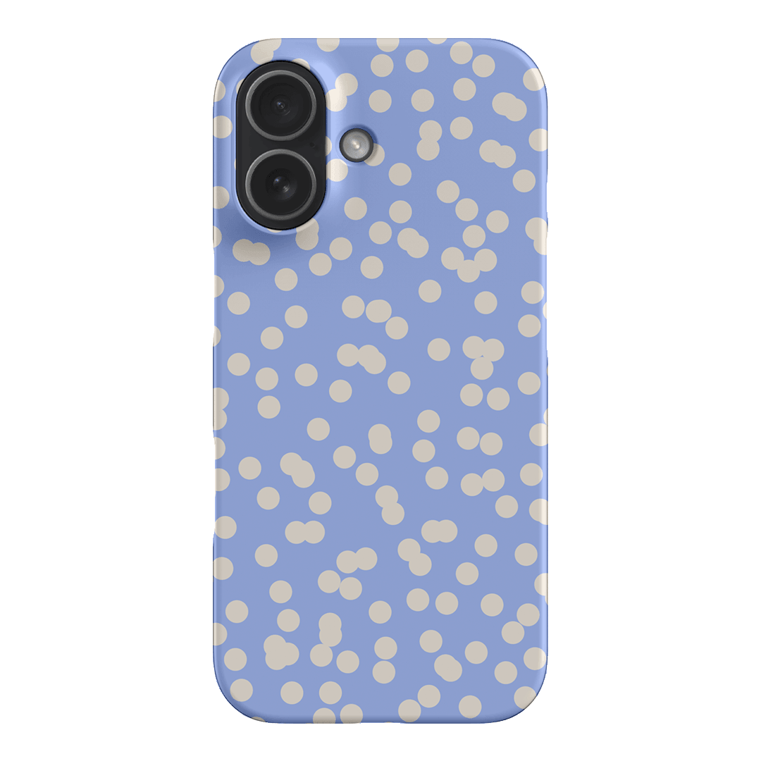 Mini Confetti Periwinkle Salt Printed Phone Cases iPhone 17 / Snap by Veronica Tucker - The Dairy