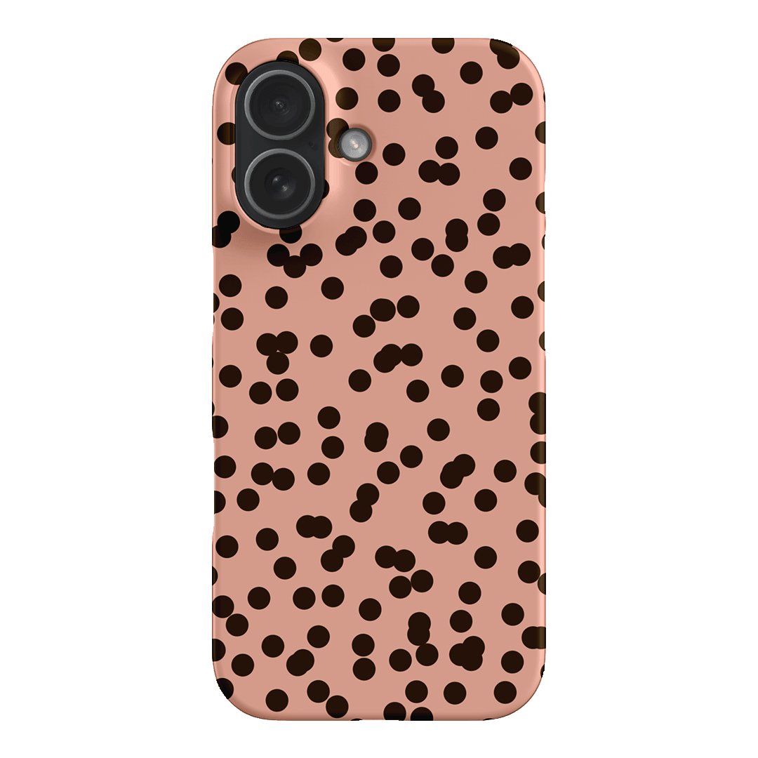 Mini Confetti Pink Chocolate Printed Phone Cases iPhone 17 / Snap by Veronica Tucker - The Dairy