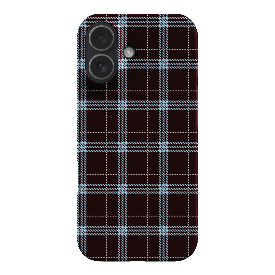 Mocha Plaid Printed Phone Cases iPhone 17 / Snap by The Dairy - The Dairy