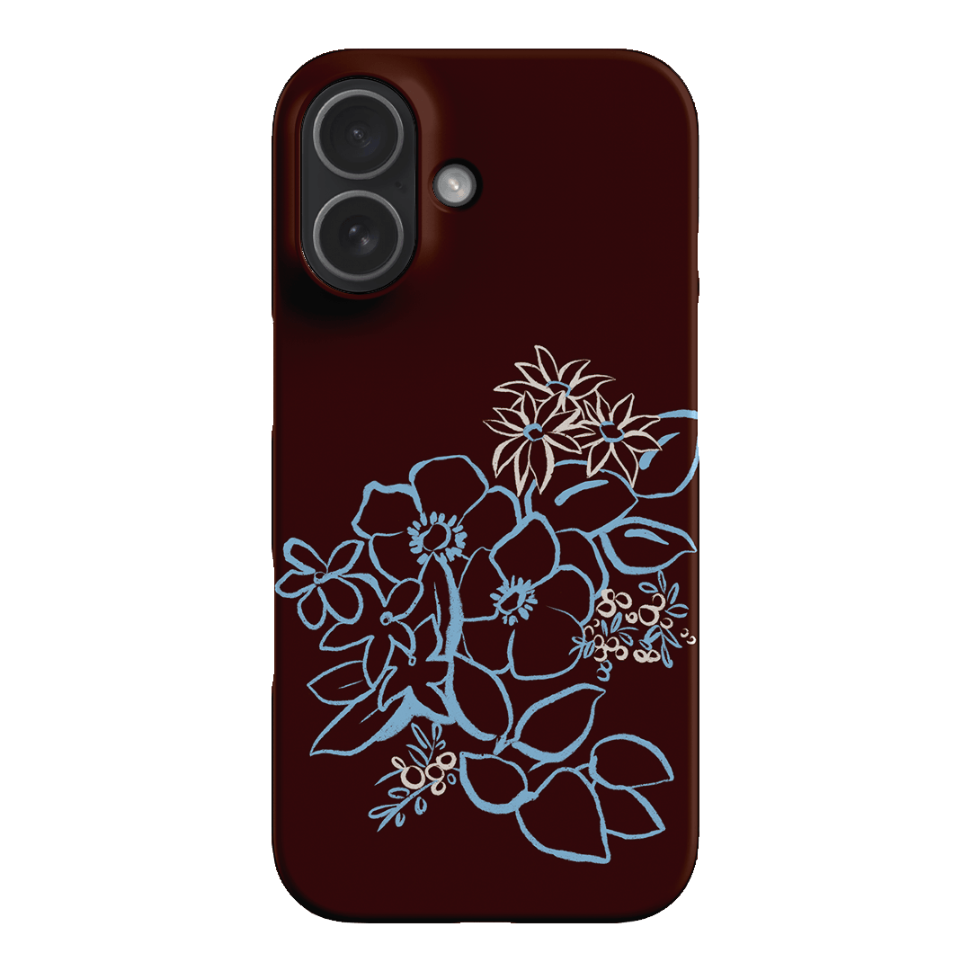 Mocha Posy Printed Phone Cases iPhone 17 / Snap by Typoflora - The Dairy