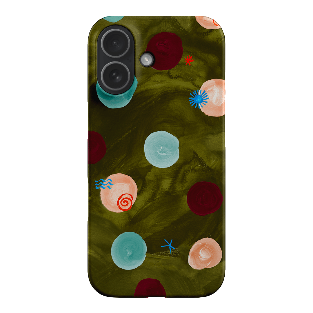 Olive Spot Printed Phone Cases iPhone 17 / Snap by Charlie Taylor - The Dairy
