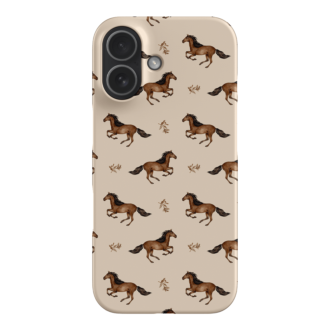 Running Horse Printed Phone Cases iPhone 17 / Snap by Kasiags Art - The Dairy