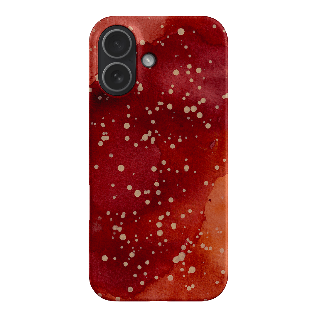 Spotty Rust Printed Phone Cases iPhone 17 / Snap by The Dairy - The Dairy