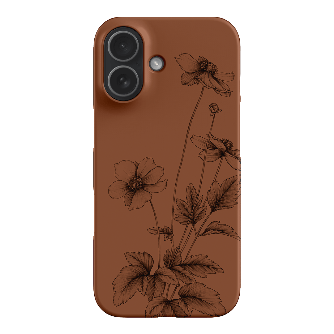 Windflowers Study Printed Phone Cases iPhone 17 / Snap by Typoflora - The Dairy