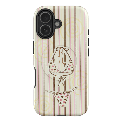 Biscuit Bikini Printed Phone Cases iPhone 17 / Armoured MagSafe by Kayla Carr - The Dairy