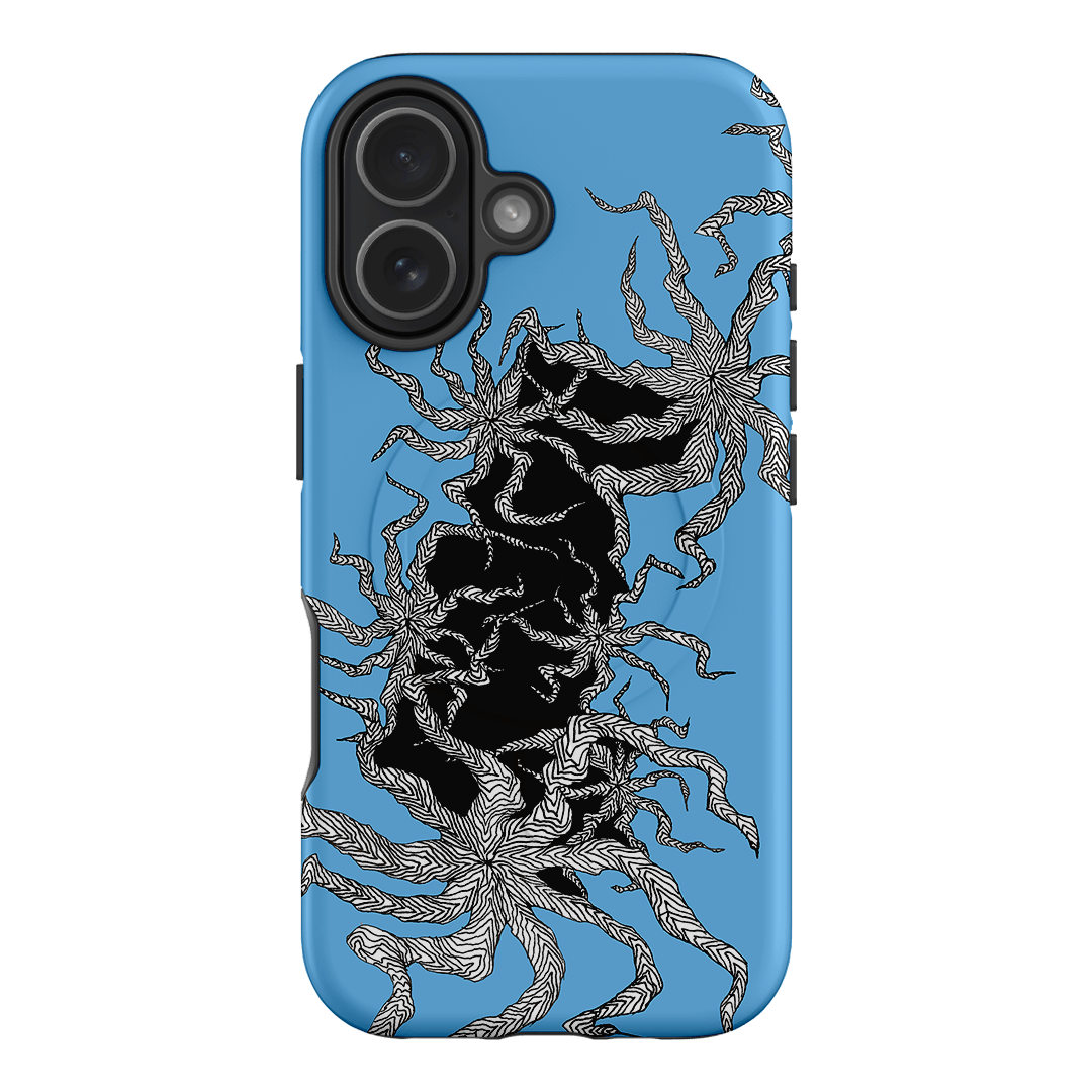 Blue Eclipse Printed Phone Cases iPhone 17 / Armoured MagSafe by Stormi Bree - The Dairy