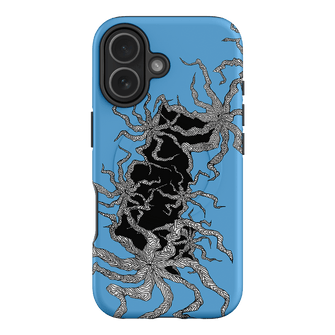 Blue Eclipse Printed Phone Cases iPhone 17 / Armoured MagSafe by Stormi Bree - The Dairy