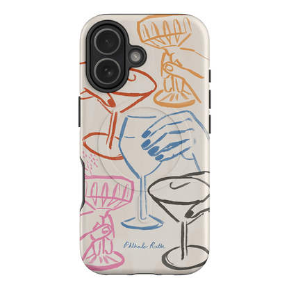 Cheers Multi Printed Phone Cases iPhone 17 / Armoured MagSafe by Phthalo Ruth - The Dairy