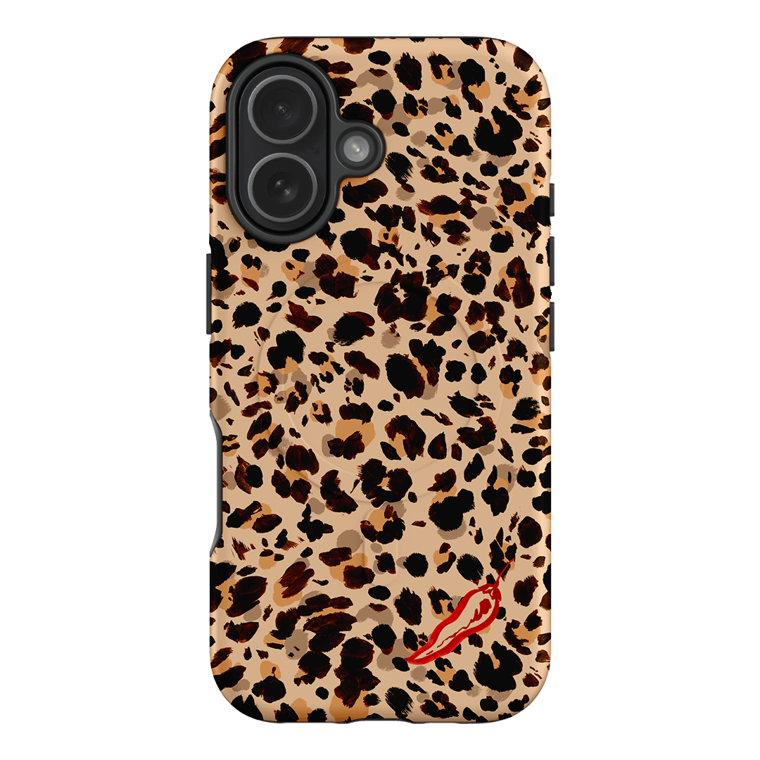 Chilli Leopard Printed Phone Cases iPhone 17 / Armoured MagSafe by Charlie Taylor - The Dairy
