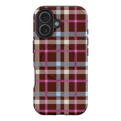 Confetti Plaid Printed Phone Cases iPhone 17 / Armoured MagSafe by The Dairy - The Dairy