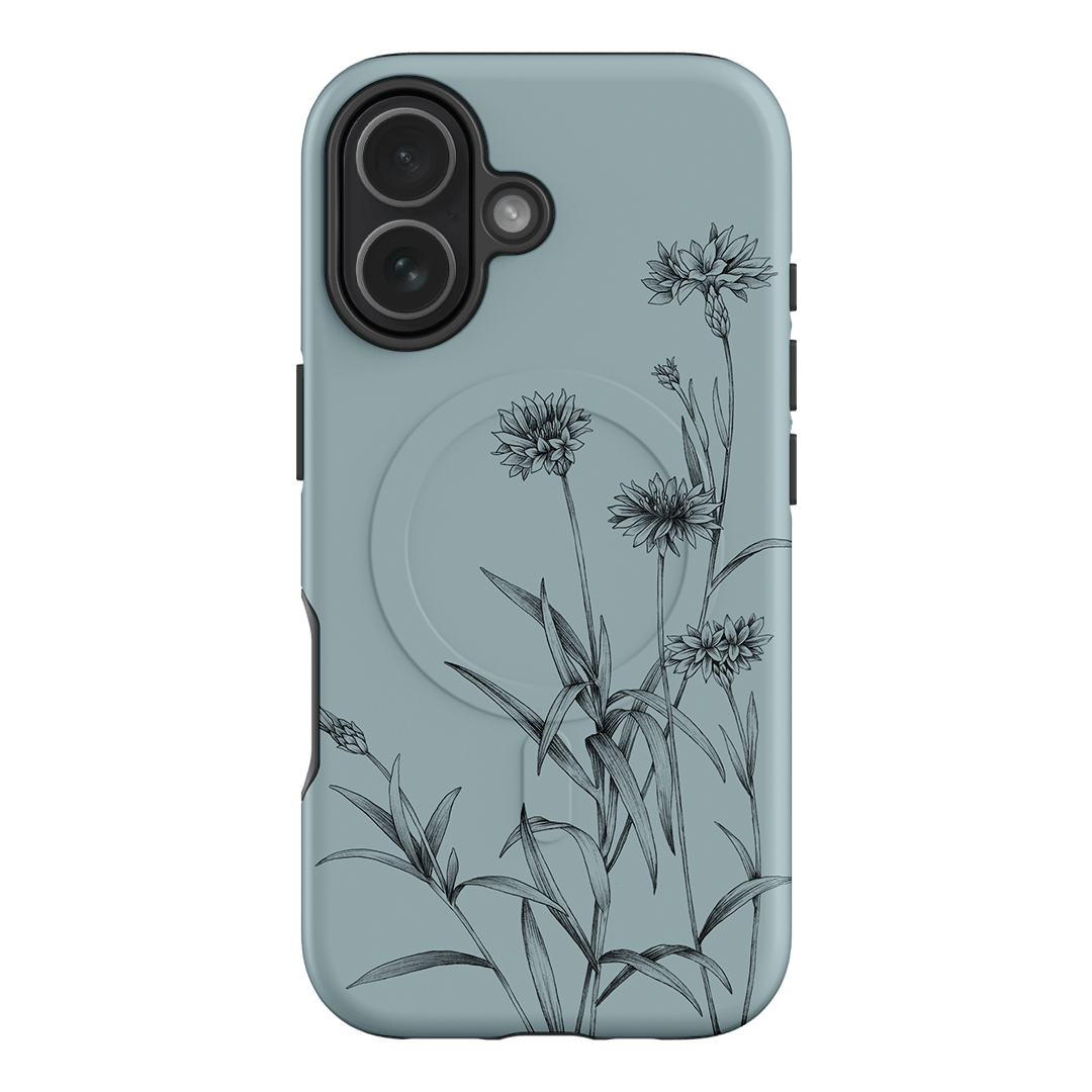 Cornflowers Study Printed Phone Cases iPhone 17 / Armoured MagSafe by Typoflora - The Dairy