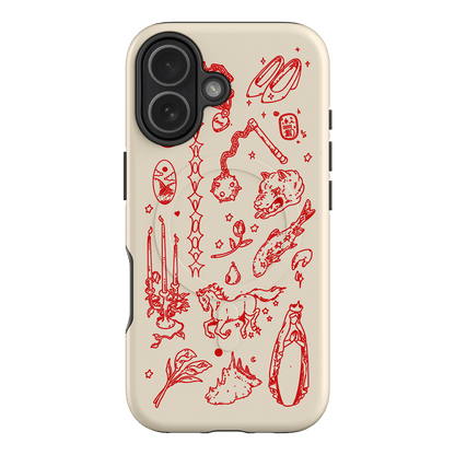 Dreamcore Cream Printed Phone Cases iPhone 17 / Armoured MagSafe by Easty Beasty - The Dairy