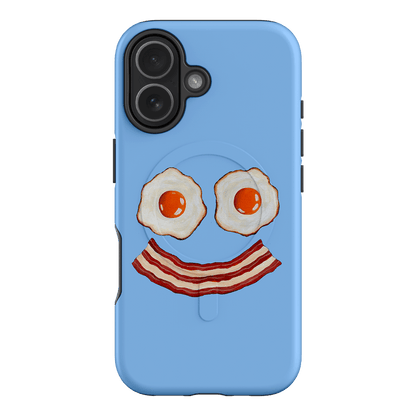 Eggs & Bacon Printed Phone Cases iPhone 17 / Armoured MagSafe by Kayla Henley - The Dairy