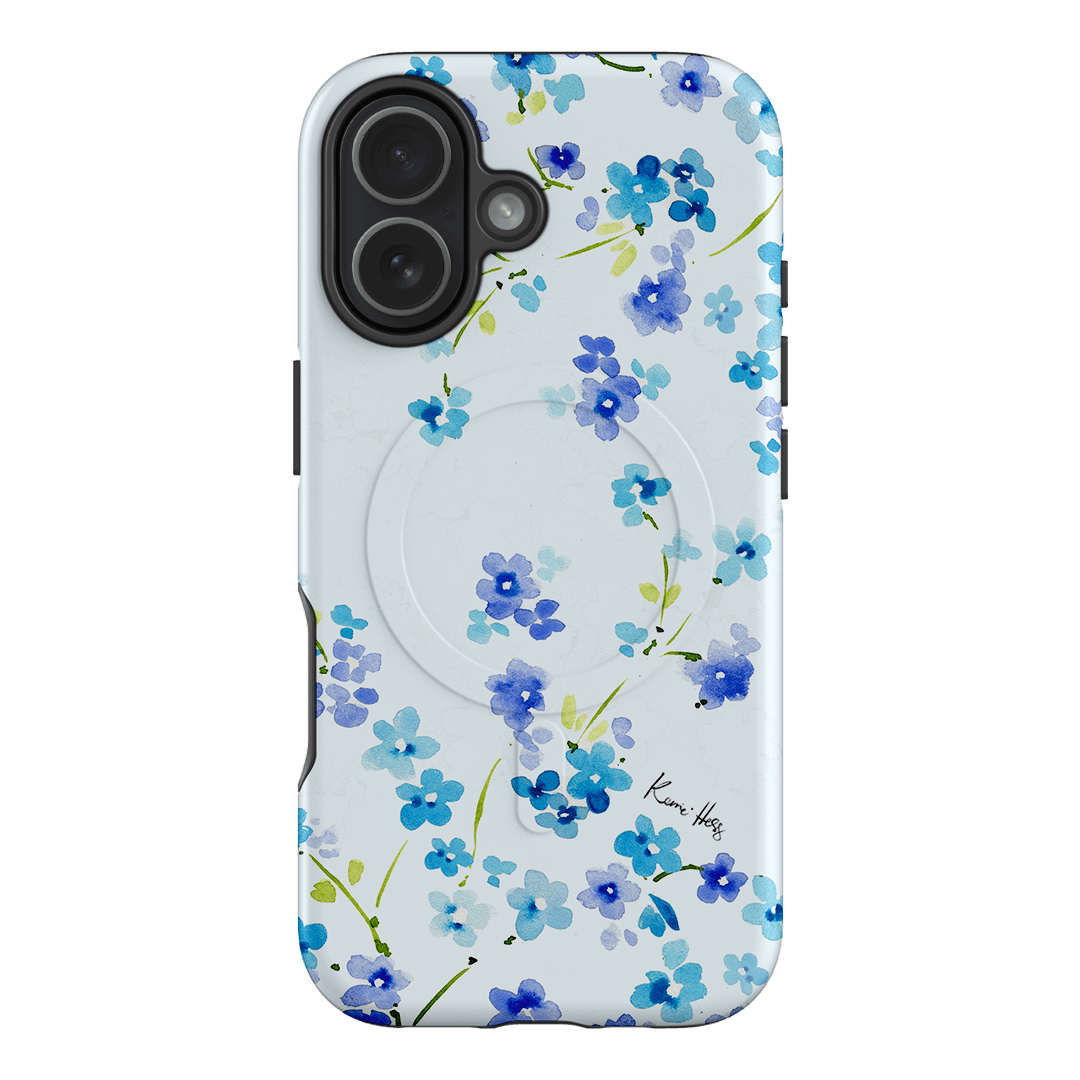 Forget Me Not Printed Phone Cases iPhone 17 / Armoured MagSafe by Kerrie Hess - The Dairy