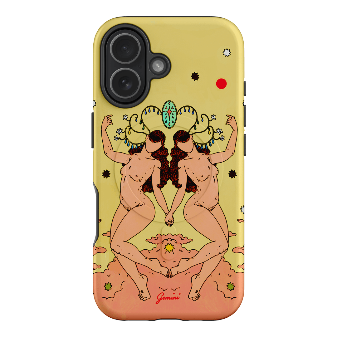 Gemini Season Printed Phone Cases iPhone 17 / Armoured MagSafe by Easty Beasty - The Dairy