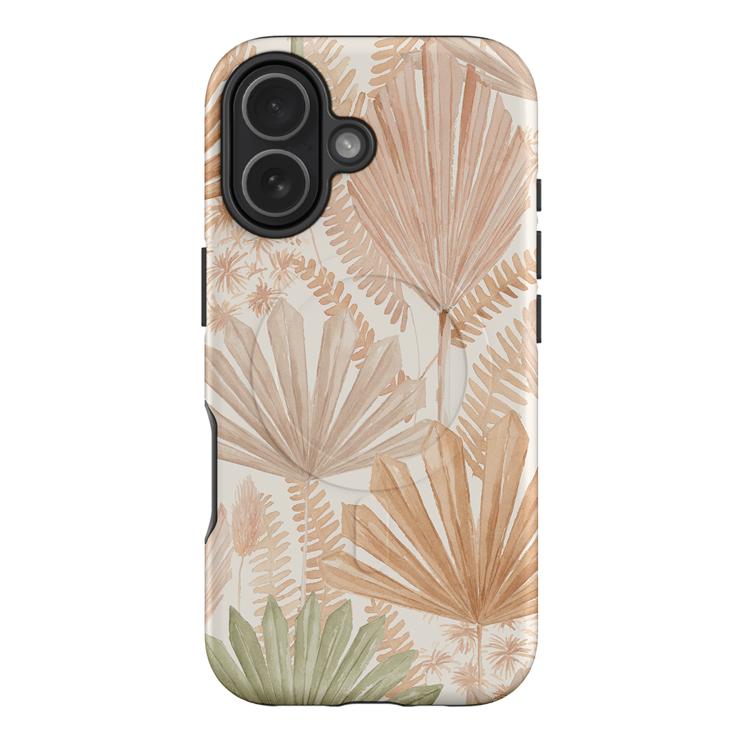 Golden Palm Printed Phone Cases iPhone 17 / Armoured MagSafe by Cass Deller - The Dairy