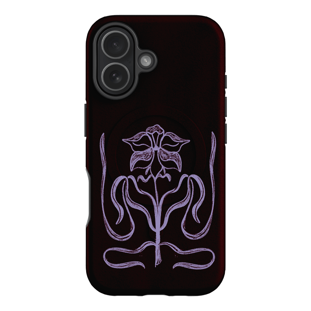 Growth Burgundy Printed Phone Cases by The Dairy - The Dairy