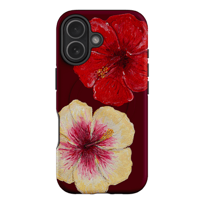 Hibiscus Flower Printed Phone Cases iPhone 17 / Armoured MagSafe by BG. Studio - The Dairy