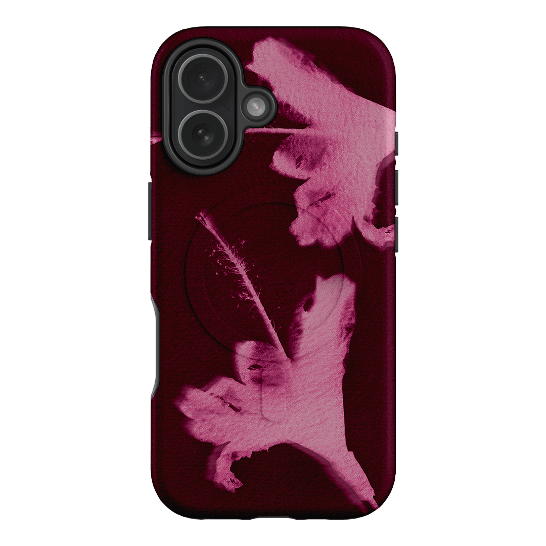 Hibiscus Glow Printed Phone Cases iPhone 17 / Armoured MagSafe by Sally Hungerford - The Dairy