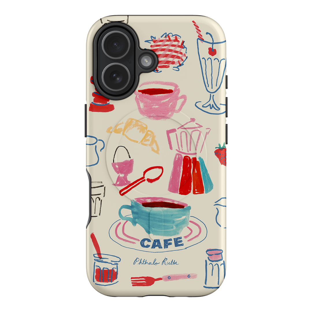 Home Cafe Printed Phone Cases iPhone 17 / Armoured MagSafe by Phthalo Ruth - The Dairy