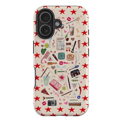 Just A Girl Printed Phone Cases iPhone 17 / Armoured MagSafe by BG. Studio - The Dairy