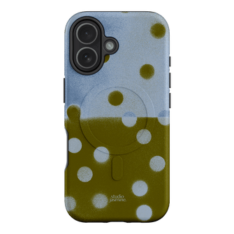 Lake Polka Dot Printed Phone Cases iPhone 17 / Armoured MagSafe by Jasmine Dowling - The Dairy