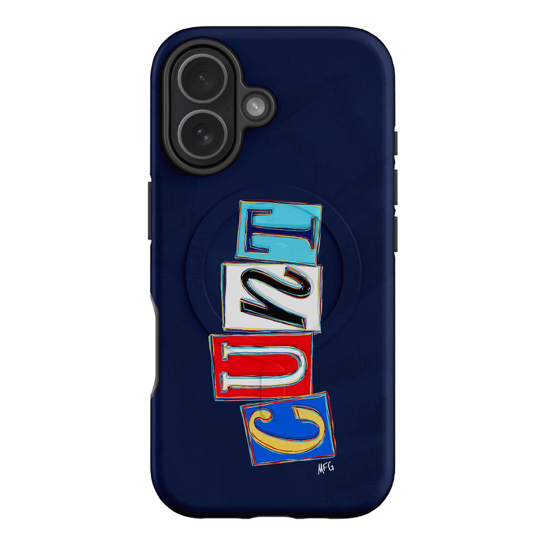 Lil Cnts Blue Printed Phone Cases iPhone 17 / Armoured MagSafe by Margarbs Art - The Dairy