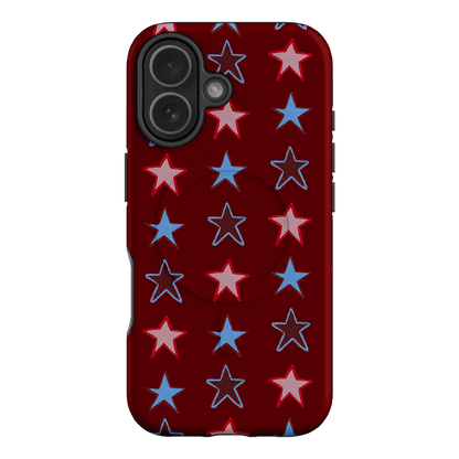 Lucky Stars Rouge Printed Phone Cases iPhone 17 / Armoured MagSafe by BG. Studio - The Dairy