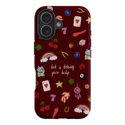 Lucky Printed Phone Cases iPhone 17 / Armoured MagSafe by Amy Gibbs - The Dairy