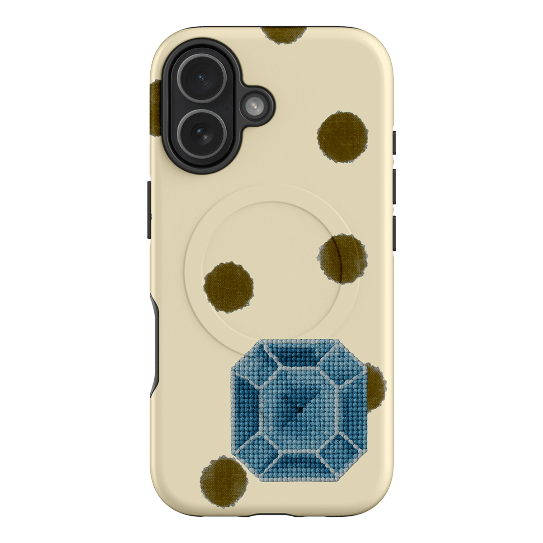 March Aquamarine Printed Phone Cases iPhone 17 / Armoured MagSafe by Joiana - The Dairy
