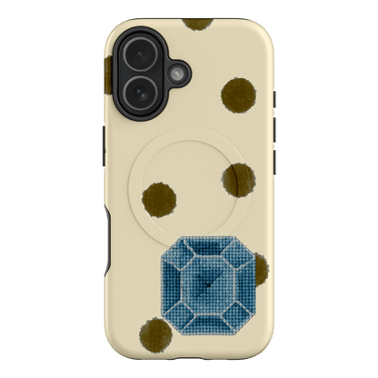 March Aquamarine Printed Phone Cases iPhone 17 / Armoured MagSafe by Joiana - The Dairy