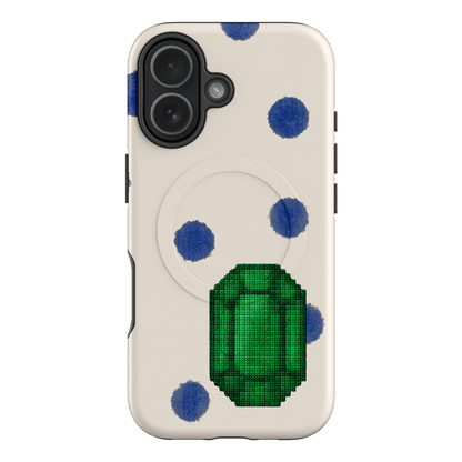 May Emerald Printed Phone Cases iPhone 17 / Armoured MagSafe by Joiana - The Dairy