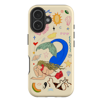 Mermaid Salad Cream Printed Phone Cases iPhone 17 / Armoured MagSafe by Easty Beasty - The Dairy
