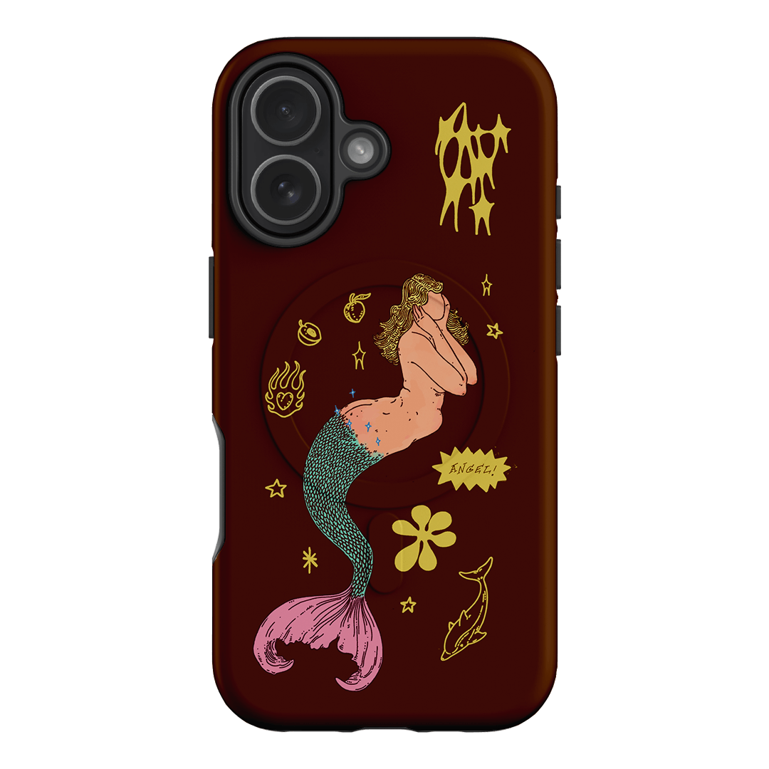 Mimi Chocolate Printed Phone Cases iPhone 17 / Armoured MagSafe by Easty Beasty - The Dairy