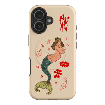 Mimi Cream Printed Phone Cases iPhone 17 / Armoured MagSafe by Easty Beasty - The Dairy