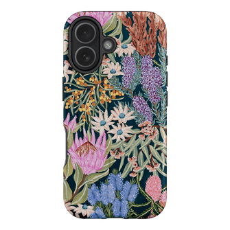 Moonlit Floral Printed Phone Cases iPhone 17 / Armoured MagSafe by Amy Gibbs - The Dairy