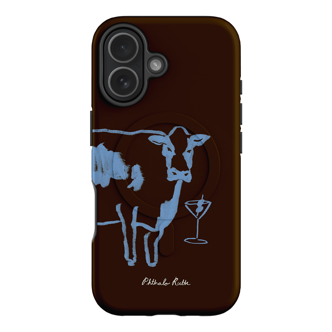 Mootini Espresso Printed Phone Cases iPhone 17 / Armoured MagSafe by Phthalo Ruth - The Dairy