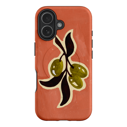 Olives Printed Phone Cases iPhone 17 / Armoured MagSafe by Studio Bon - The Dairy