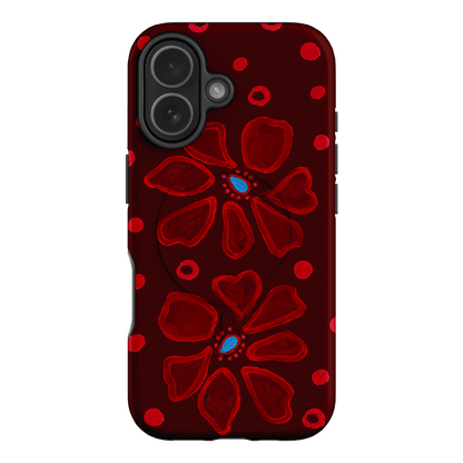 Painted Petal Rouge Printed Phone Cases iPhone 17 / Armoured MagSafe by BG. Studio - The Dairy