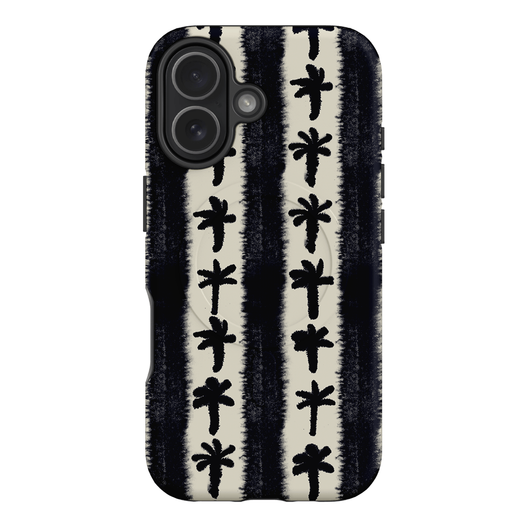 Palm Stripe Printed Phone Cases iPhone 17 / Armoured MagSafe by Desmond & Dempsey - The Dairy