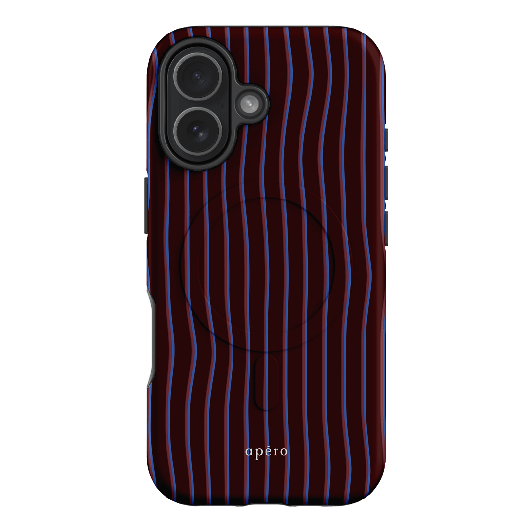 Panama Burgundy Printed Phone Cases iPhone 17 / Armoured MagSafe by Apero - The Dairy