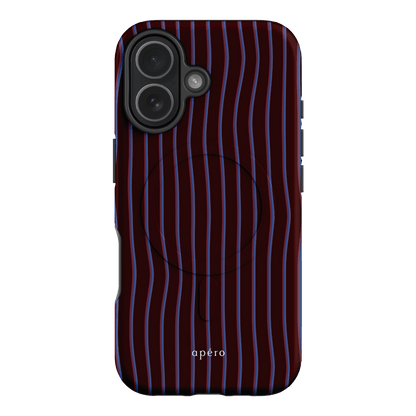 Panama Burgundy Printed Phone Cases iPhone 17 / Armoured MagSafe by Apero - The Dairy